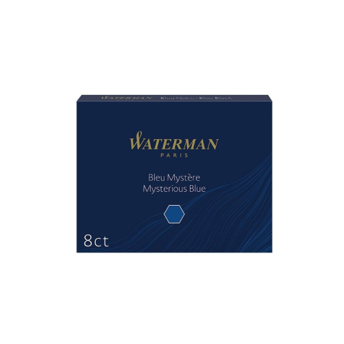 Waterman Ink Cartridges - Mysterious Blue - KSGILLS.com | The Writing Instruments Expert
