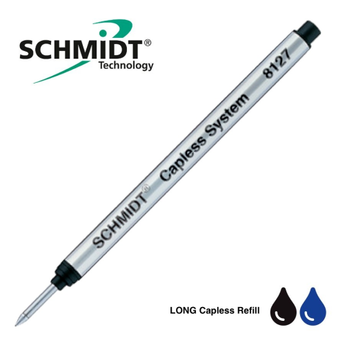 SCHMIDT Refill CAPLESS Rollerball 8127ML-C (LONG) - Medium (M) - KSGILLS.com | The Writing Instruments Expert