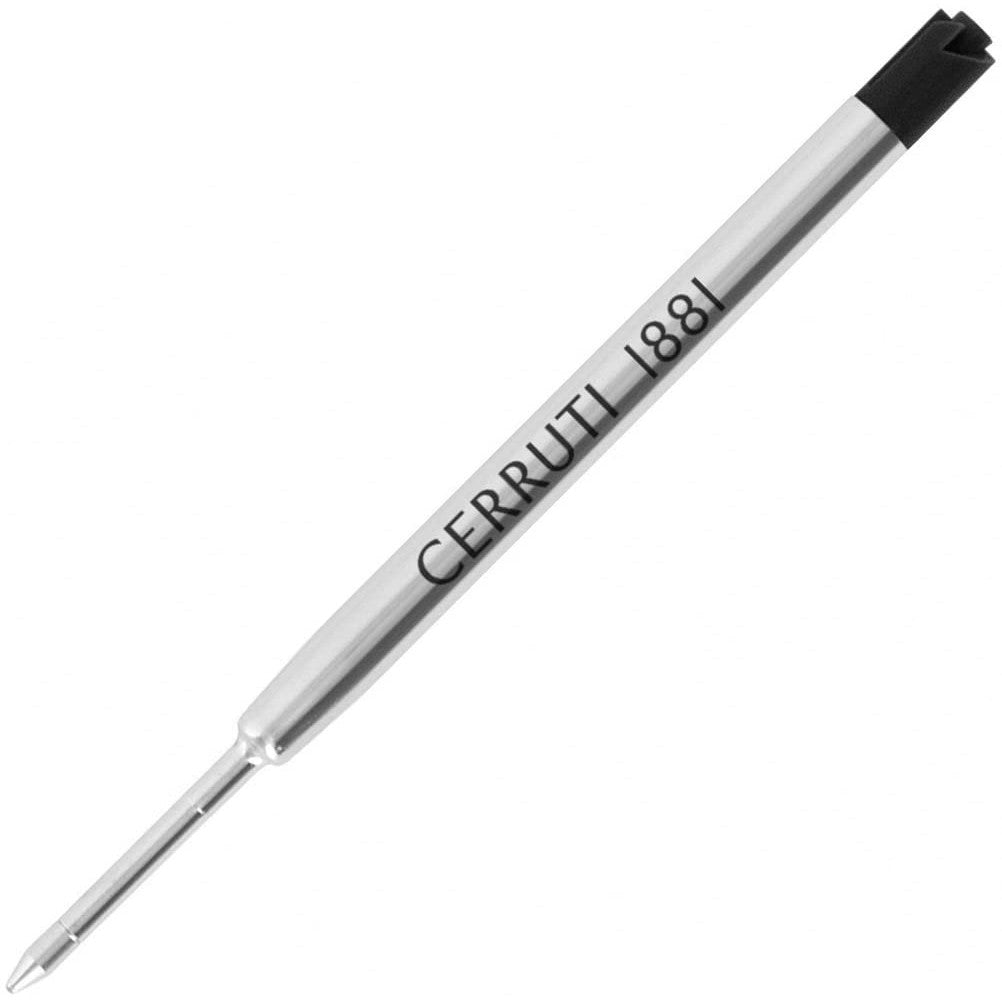 Cerruti 1881 Refill Ballpoint Black - Medium (M) - KSGILLS.com | The Writing Instruments Expert