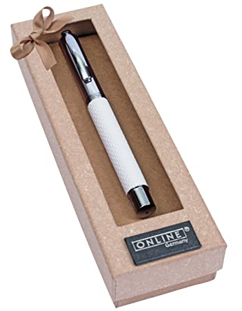 ONLINE Vision Profile Fountain Pen SET - White Chrome Trim - KSGILLS.com | The Writing Instruments Expert