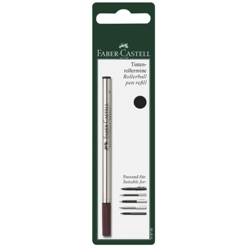 Faber-Castell Refill - Rollerball Pen - Black - M - KSGILLS.com | The Writing Instruments Expert