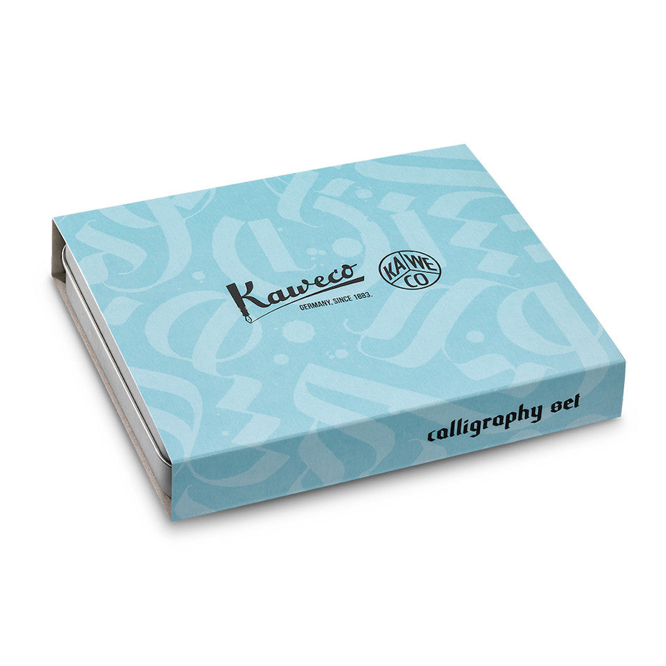 Kaweco Skyline Sport Calligraphy Fountain Pen SET - Mint Blue - KSGILLS.com | The Writing Instruments Expert