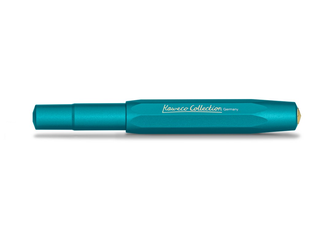 KSG set - Kaweco AL Sport Fountain Pen - Iguana Blue Collection Special Edition - KSGILLS.com | The Writing Instruments Expert