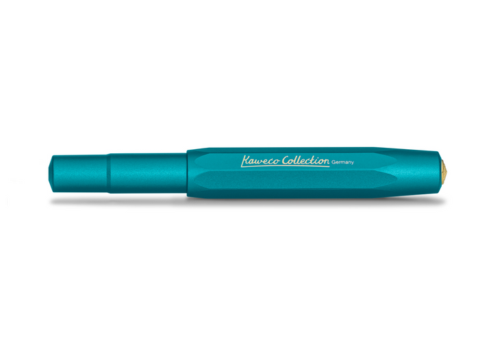 KSG set - Kaweco AL Sport Fountain Pen - Iguana Blue Collection Special Edition - KSGILLS.com | The Writing Instruments Expert