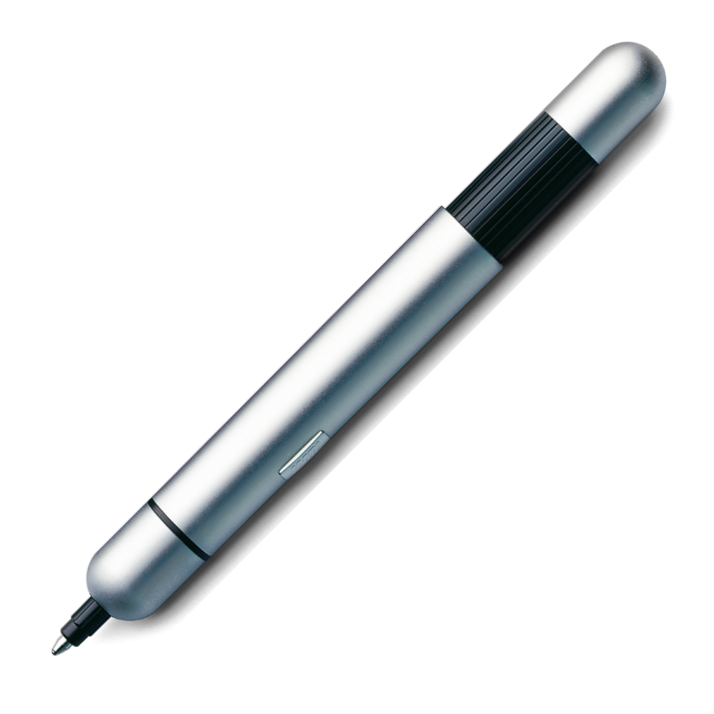 Lamy Pico 287 Matte Chromium Ballpoint Pen - KSGILLS.com | The Writing Instruments Expert