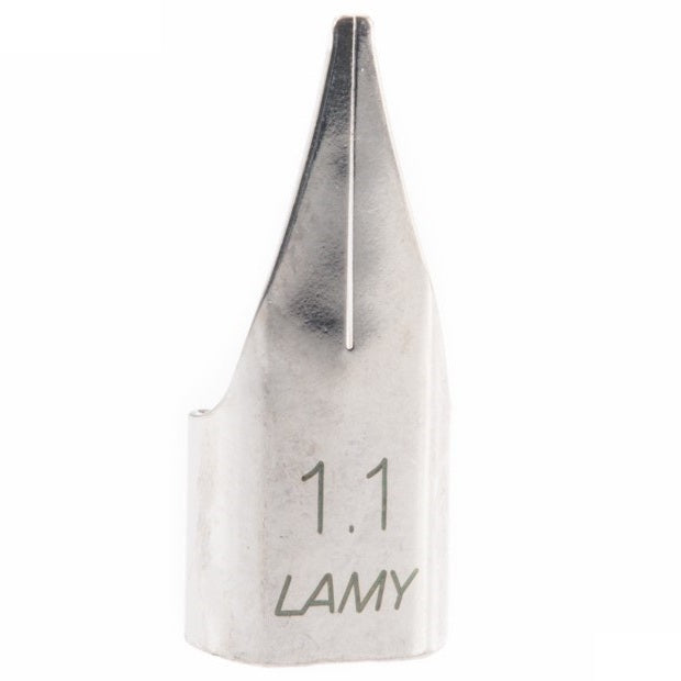 Lamy Spare Nib Fountain Pen Silver - 1.1mm STUB (Calligraphy) - KSGILLS.com | The Writing Instruments Expert