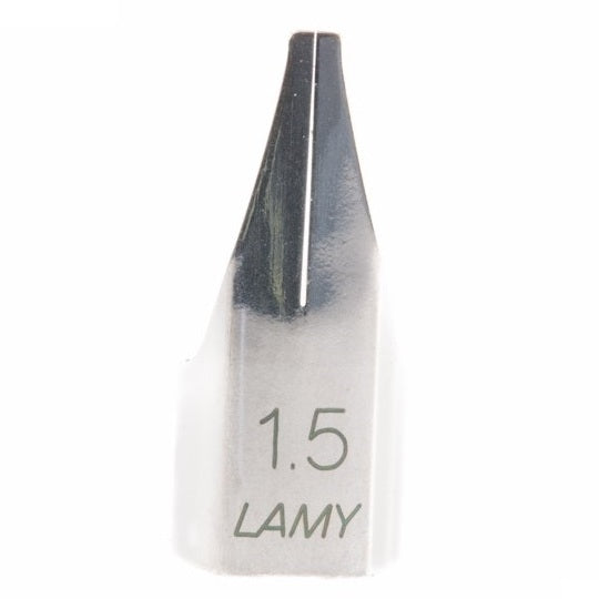 Lamy Spare Nib Fountain Pen Silver - 1.5mm STUB (Calligraphy) - KSGILLS.com | The Writing Instruments Expert