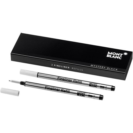 Montblanc Refill Fineliner (2 Per Pack) Mystery Black - Broad (B) - KSGILLS.com | The Writing Instruments Expert