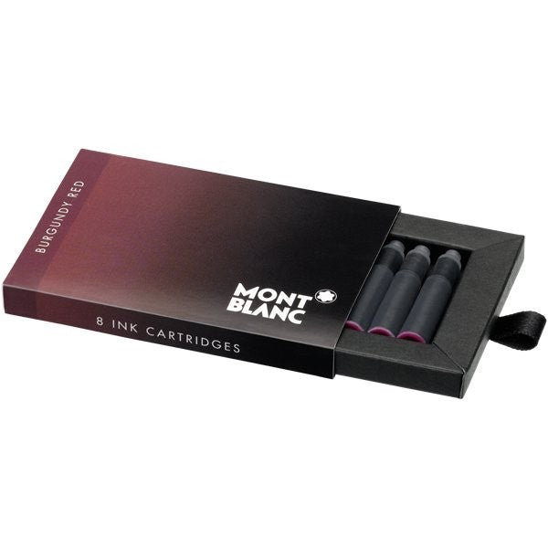 Montblanc Ink Cartridge Fountain Pen - Burgundy Red - KSGILLS.com | The Writing Instruments Expert