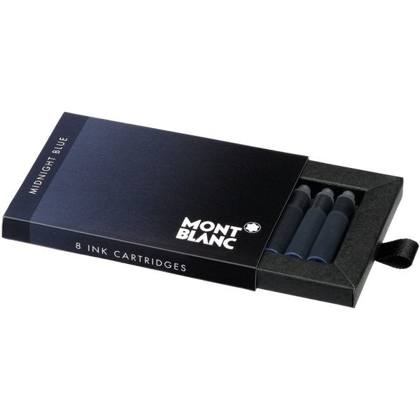 Montblanc Ink Cartridge Fountain Pen - Midnight Blue - KSGILLS.com | The Writing Instruments Expert