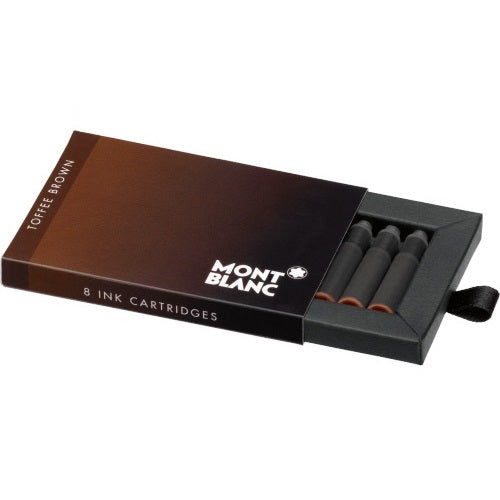Montblanc Ink Cartridge Fountain Pen - Toffee Brown - KSGILLS.com | The Writing Instruments Expert