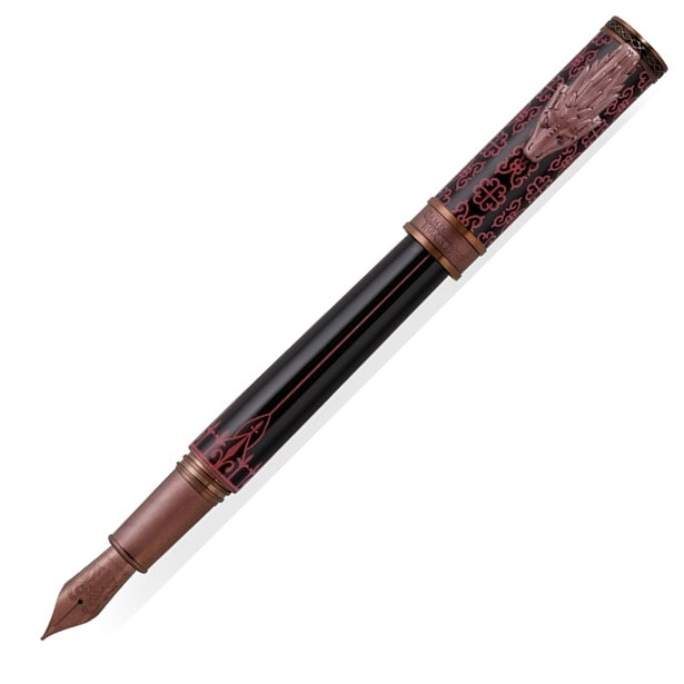 Montegrappa Game of Thrones Fountain Pen - Targaryen - F - KSGILLS.com | The Writing Instruments Expert