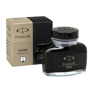 Parker Ink Bottle 57ml - Black - KSGILLS.com | The Writing Instruments Expert