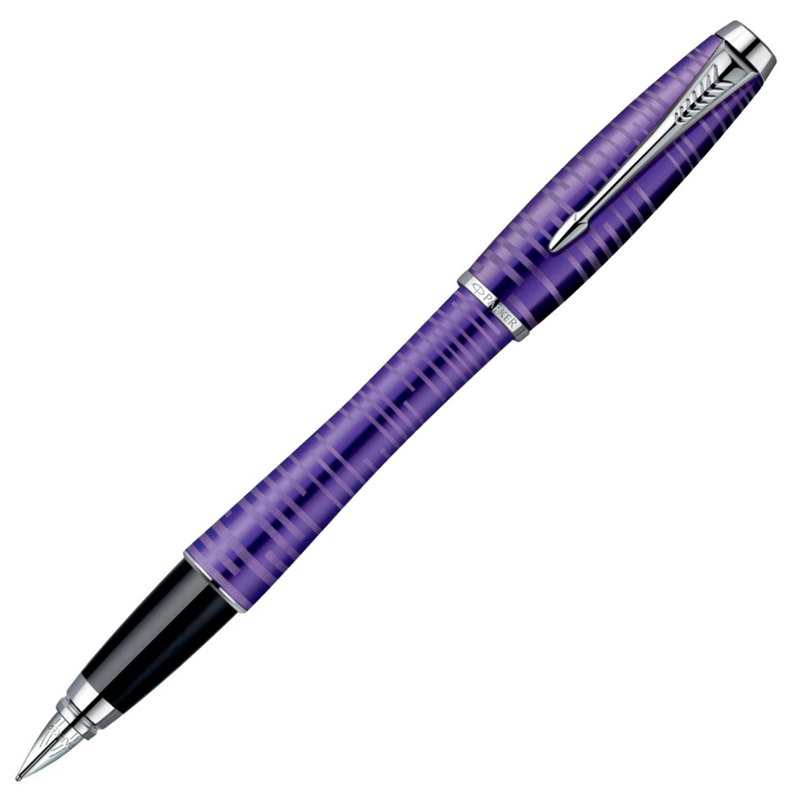 Parker Urban Premium Fountain Pen SET - Vacumatic Amethyst Pearl Purple - KSGILLS.com | The Writing Instruments Expert