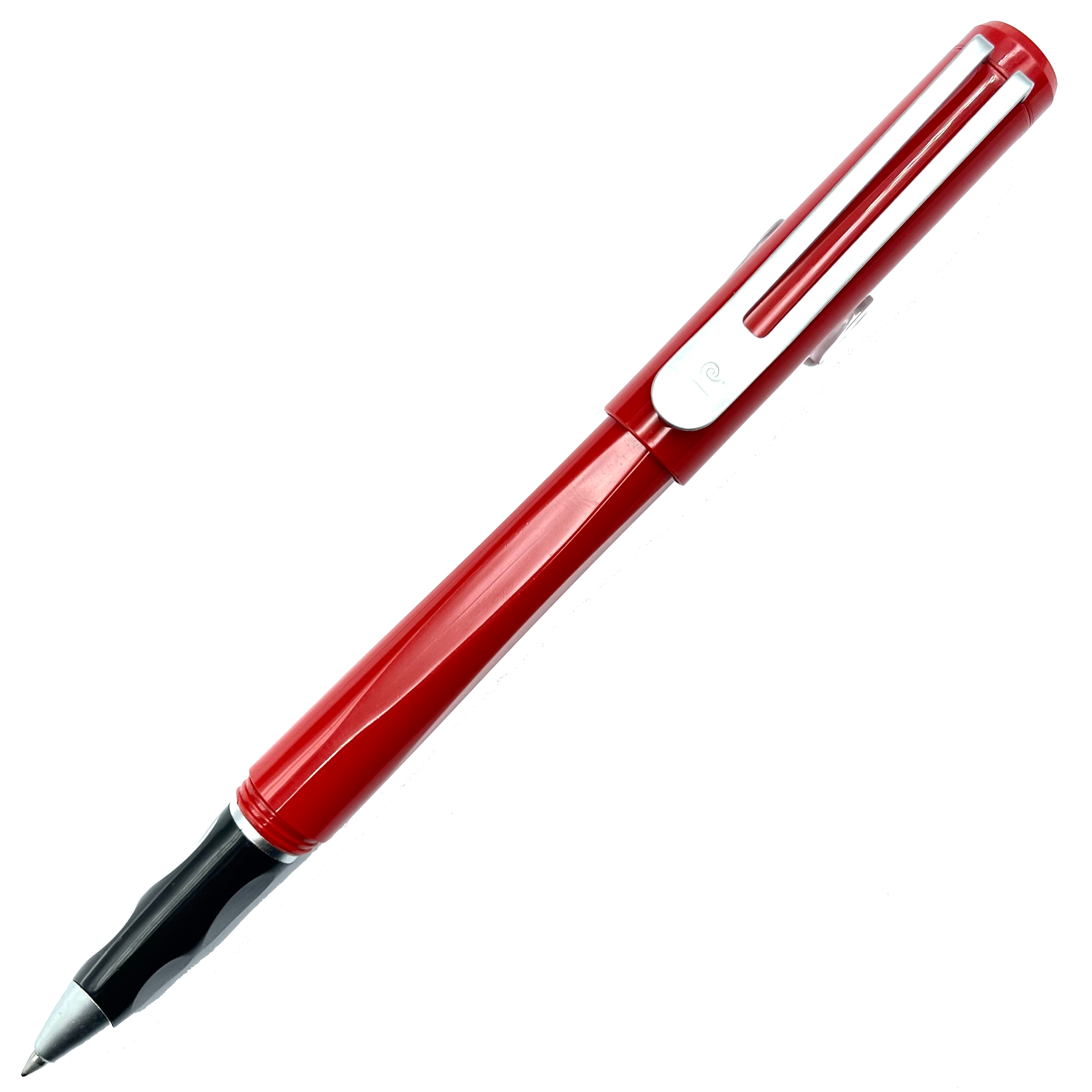 Pierre Cardin Classic Rollerball Pen Red Chrome Trim (with LASER Eng