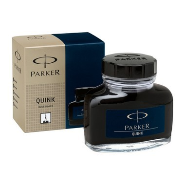 Parker Ink Bottle 57ml - Blue Black - KSGILLS.com | The Writing Instruments Expert