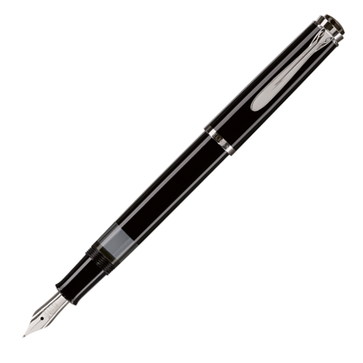 Pelikan Classic M205 Black Fountain Pen (Enquire) - KSGILLS.com | The Writing Instruments Expert