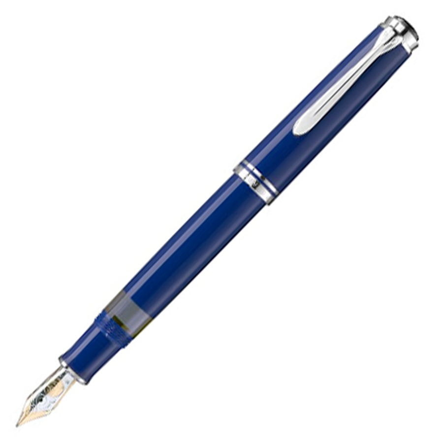 Pelikan Souveran M405 Fountain Pen - Deep Blue - KSGILLS.com | The Writing Instruments Expert