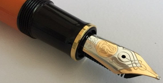 Pelikan Souveran M800 Burnt Orange Fountain Pen - KSGILLS.com | The Writing Instruments Expert