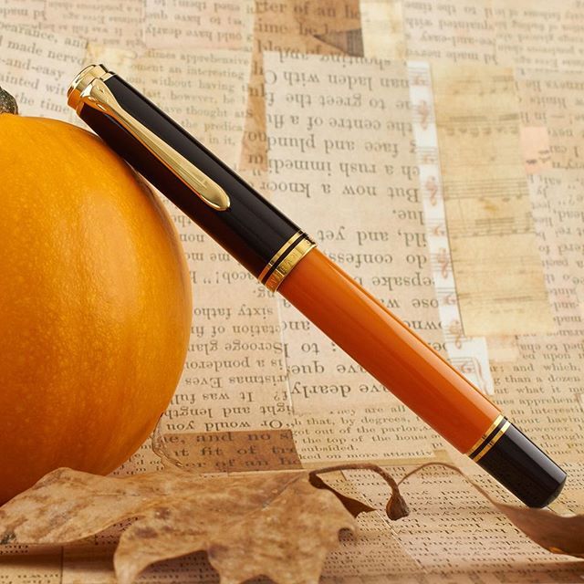 Pelikan Souveran M800 Burnt Orange Fountain Pen - KSGILLS.com | The Writing Instruments Expert