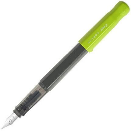 Pilot Kakuno Fountain Pen - Grey Light Green - KSGILLS.com | The Writing Instruments Expert