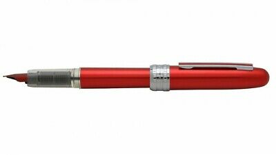 Platinum Plaisir Fountain Pen - Red - KSGILLS.com | The Writing Instruments Expert