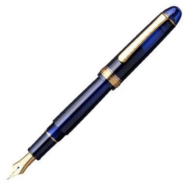 Platinum 3776 Century Fountain Pen - Chartres Blue Gold Trim - KSGILLS.com | The Writing Instruments Expert