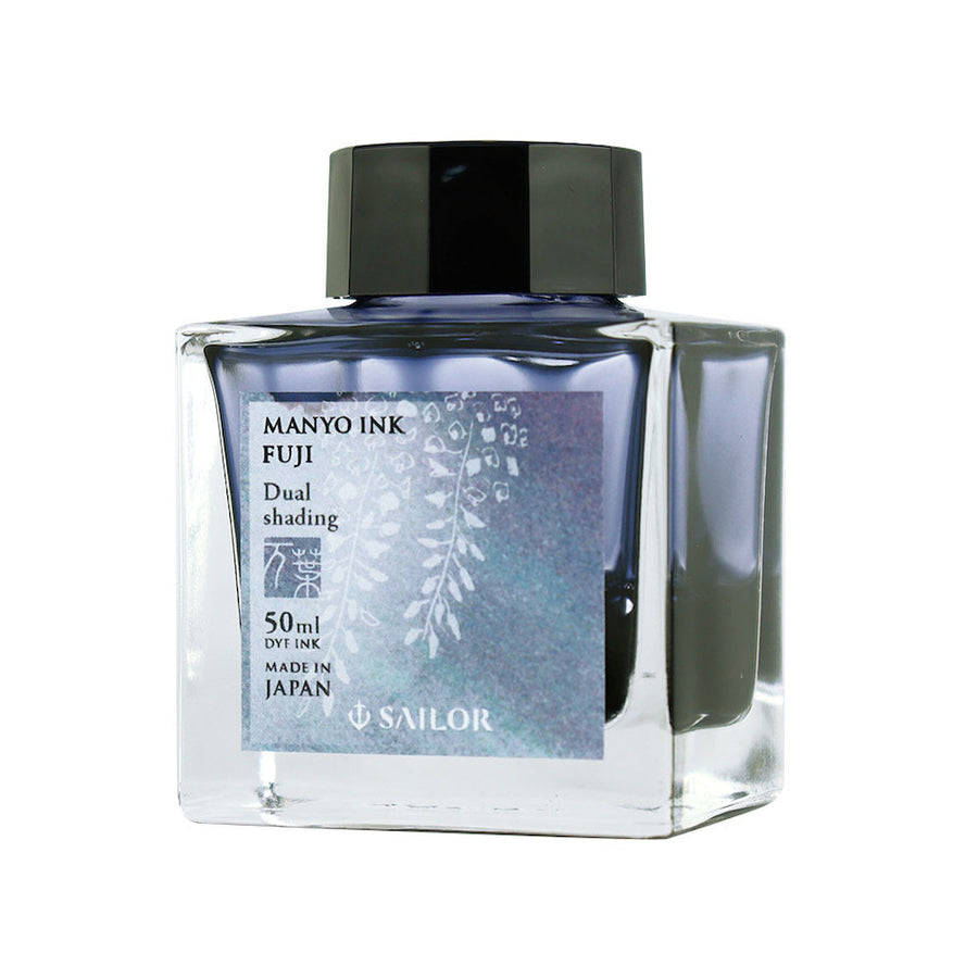 Sailor Ink Bottle 50ml Manyo Fountain Pen - Fuji (Dual Shading) - KSGILLS.com | The Writing Instruments Expert