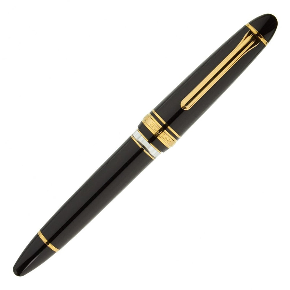 Sailor 1911L Large Realo Black Gold Trim 21K Fountain Pen - KSGILLS.com | The Writing Instruments Expert