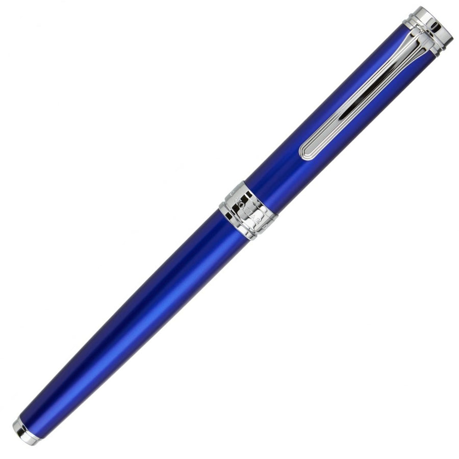 Sailor Barcarolle Gloss Blue Rhodium Trim Fountain Pen - KSGILLS.com | The Writing Instruments Expert