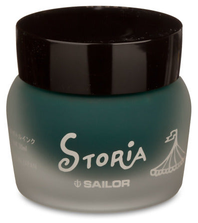 Sailor Storia Pigment Ink 30ml Bottle - Ballon (Green) - KSGILLS.com | The Writing Instruments Expert