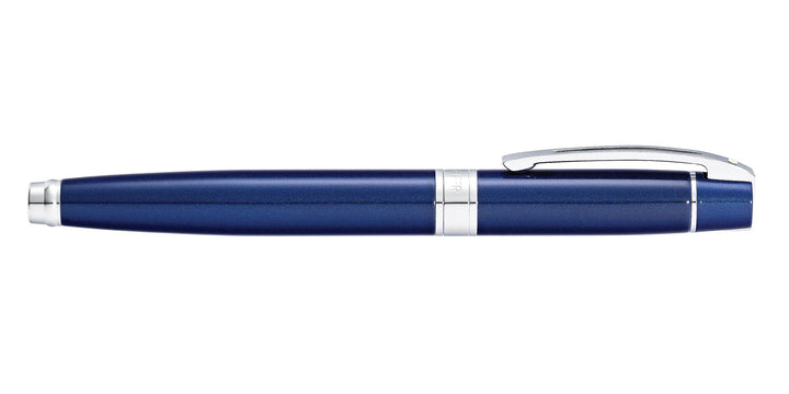 Sheaffer 300 Fountain Pen SET - Blue Chrome Trim Glossy Lacquer - KSGILLS.com | The Writing Instruments Expert