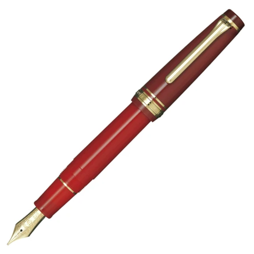 Sailor Pro Gear Kanreki Red Gold Trim Fountain Pen (Limited Edition) - KSGILLS.com | The Writing Instruments Expert