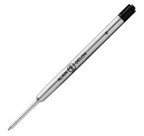 Alain Delon Refill Ballpoint - Black - KSGILLS.com | The Writing Instruments Expert