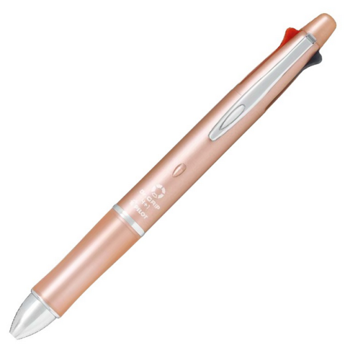 Pilot Dr. Grip (Fine) - Pink Gold - Multifunction Pen 4+1 - 0.7mm  (with Engraving) - KSGILLS.com | The Writing Instruments Expert