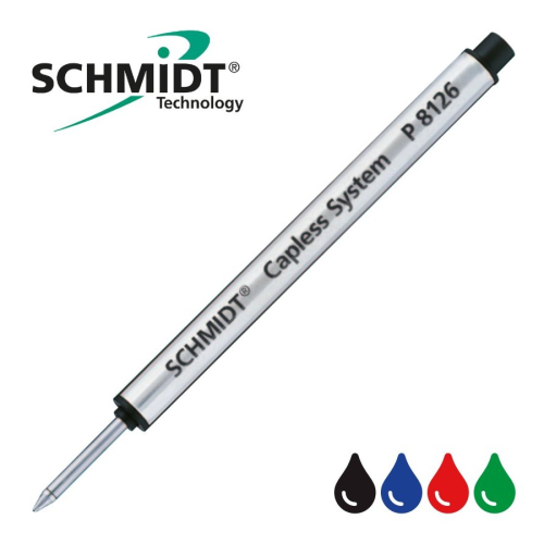 SCHMIDT Refill CAPLESS Rollerball P8126 - Fine (F) - KSGILLS.com | The Writing Instruments Expert