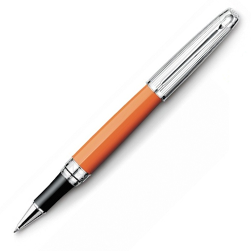 Caran d'Ache Leman Rollerball Pen - Bicolour Saffron Orange - KSGILLS.com | The Writing Instruments Expert