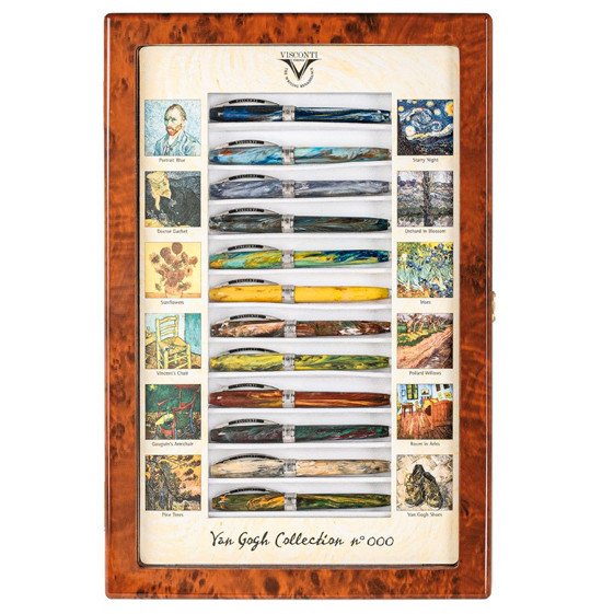 Visconti Van Gogh 12 PC Fountain Pen Collection Set - KSGILLS.com | The Writing Instruments Expert