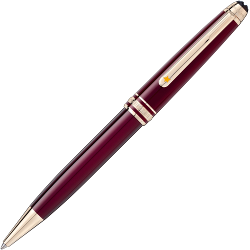 Montblanc Meisterstuck Le Petit Prince and Planet Classique Ballpoint Pen (Burgundy) - KSGILLS.com | The Writing Instruments Expert