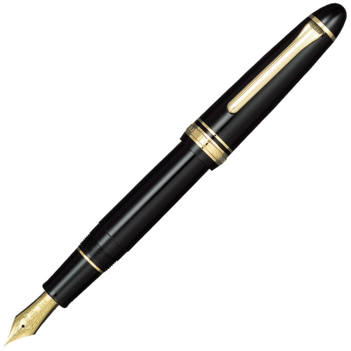 Sailor 1911L Large 21K - Black Gold Trim Fountain Pen - KSGILLS.com | The Writing Instruments Expert