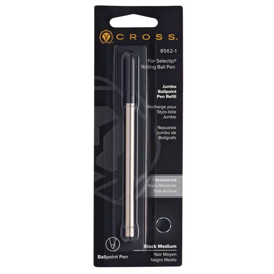 Cross Refill Jumbo Selectip Ballpoint - Black (Medium) - KSGILLS.com | The Writing Instruments Expert