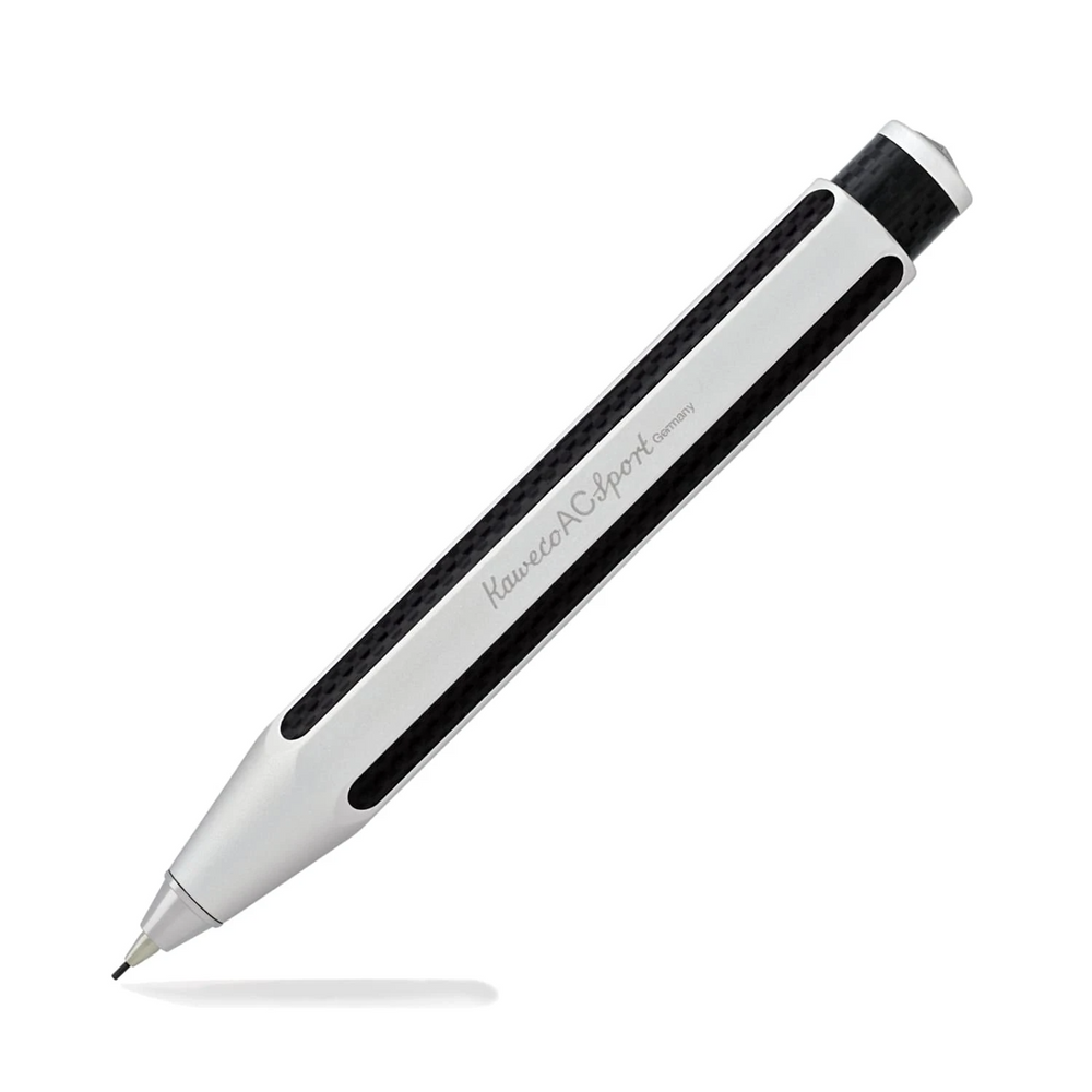 Kaweco AC Sport Silver Mechanical Pencil - 0.7mm - KSGILLS.com | The Writing Instruments Expert