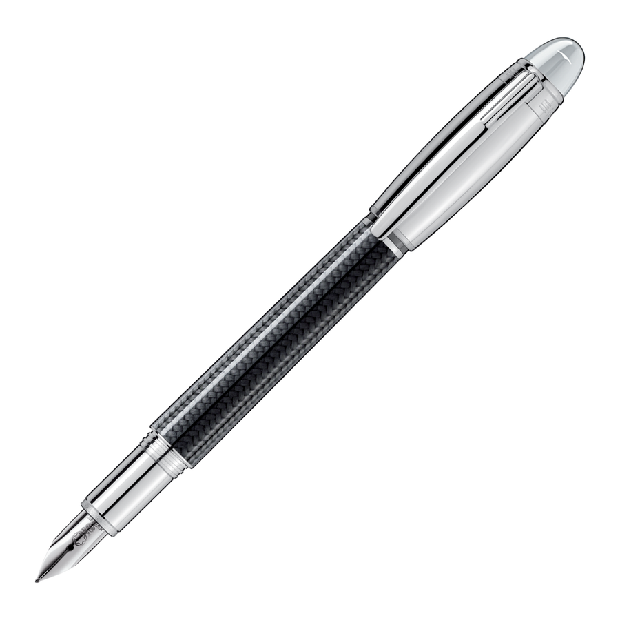 Montblanc Starwalker Fountain Pen - Carbon Fibre - Medium (M) - KSGILLS.com | The Writing Instruments Expert