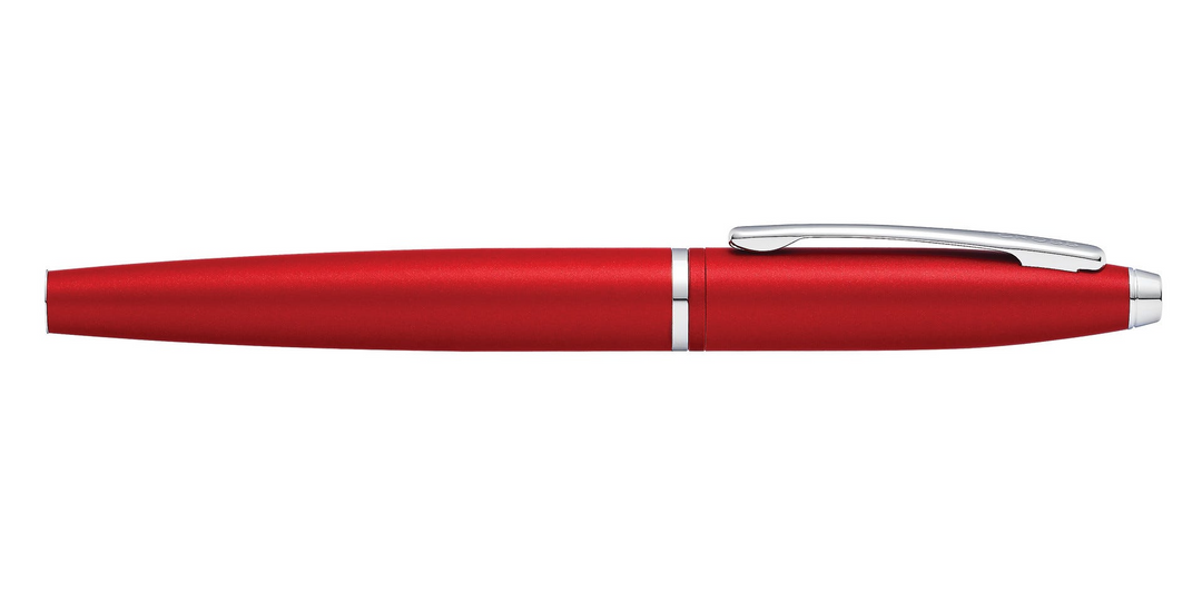 Cross Calais Rollerball Pen - Matte Metallic Crimson Red - KSGILLS.com | The Writing Instruments Expert