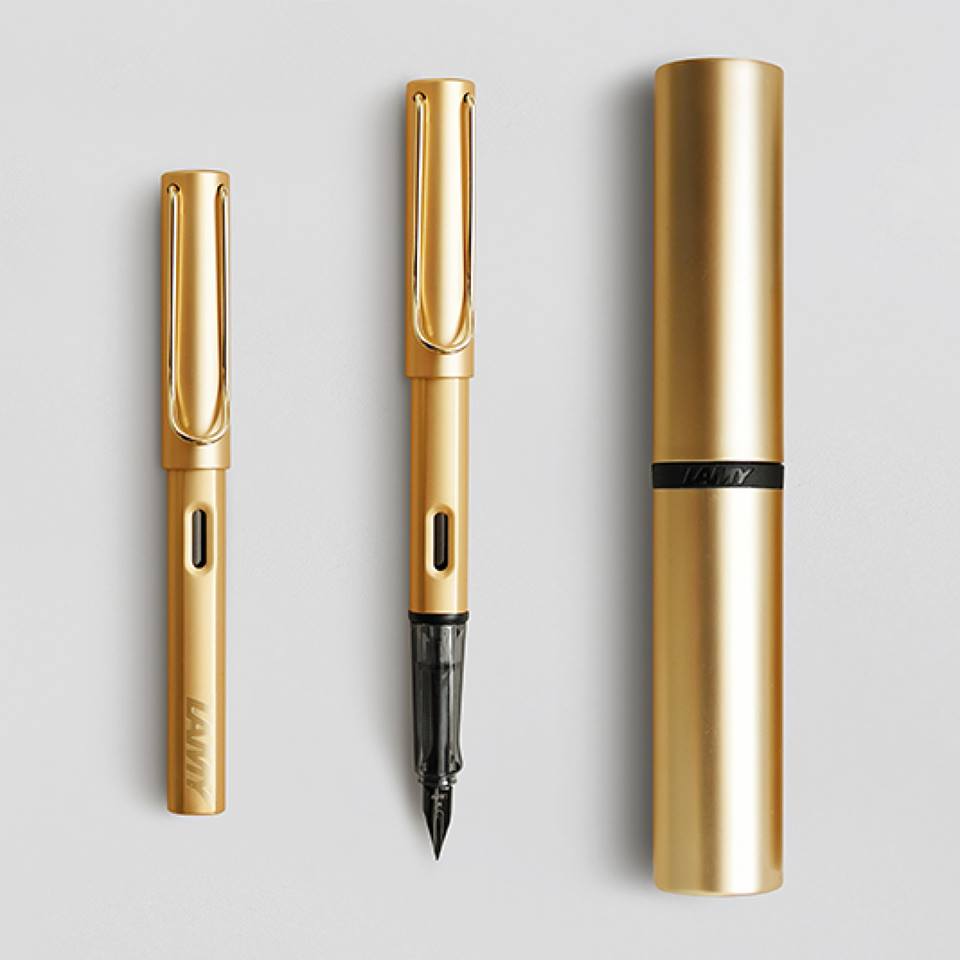 Lamy LX Gold Fountain Pen - KSGILLS.com | The Writing Instruments Expert