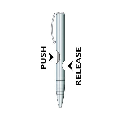 ONLINE Flip XL Ballpoint Pen - Shiny Chrome Trim - KSGILLS.com | The Writing Instruments Expert