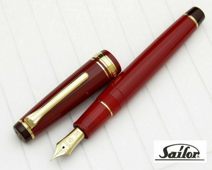 Sailor Pro Gear Kanreki Red Gold Trim Fountain Pen (Limited Edition) - KSGILLS.com | The Writing Instruments Expert