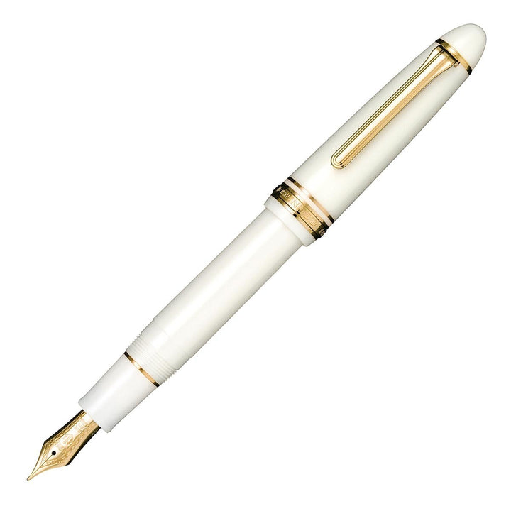 Sailor 1911L Large White Gold Trim Fountain Pen - KSGILLS.com | The Writing Instruments Expert