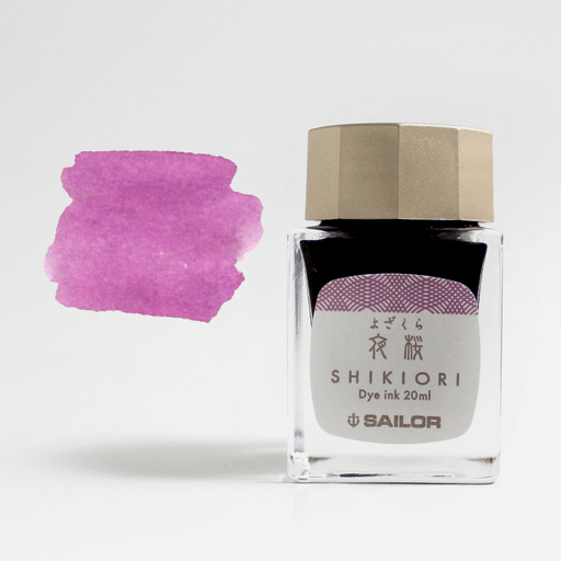 Sailor Shikiori Ink Yozakura (Evening Cherry Blossom) - 20 ml Bottle - KSGILLS.com | The Writing Instruments Expert