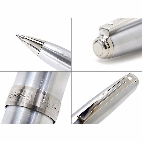Sheaffer Prelude Ballpoint Pen - Brushed Chrome - KSGILLS.com | The Writing Instruments Expert